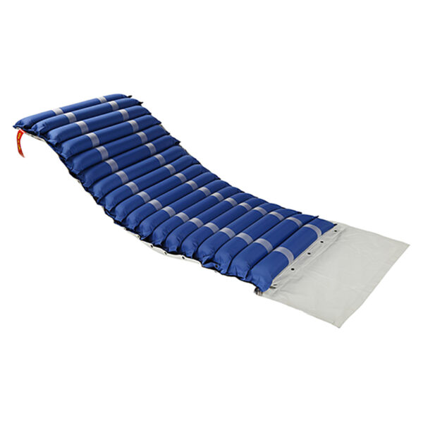 Air mattress with aluminum pump