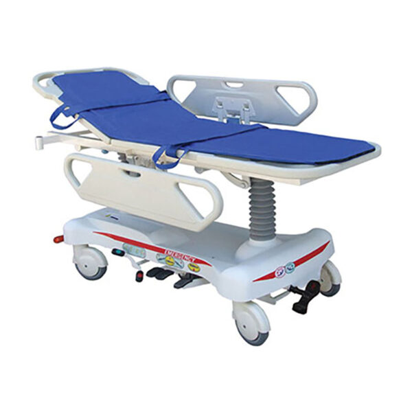 Hydraulic Rise and Fall stretcher Trolley